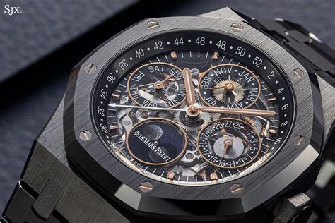 ap royal oak full black|audemars piguet black skeleton price.